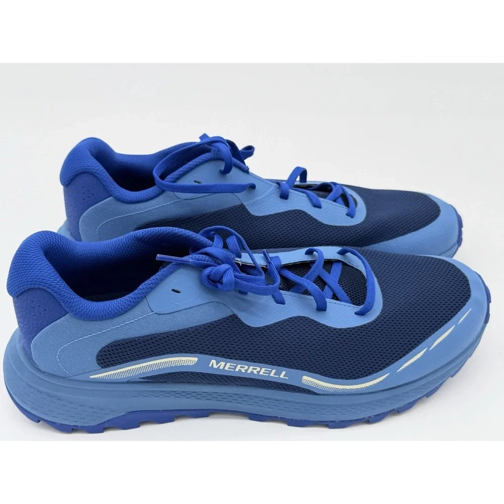 Men's Size 12 - Merrell Hiking Trail Shoes Blue J0688555